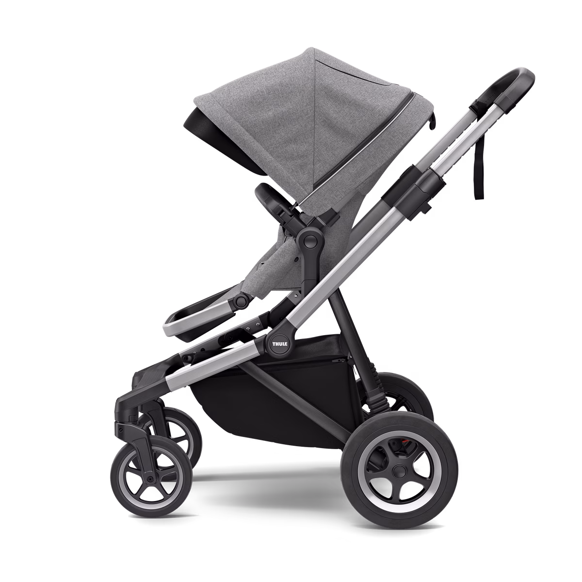 Thule Sleek
linnavanker alumiiniumi / melange hall koosvankrikorviga melange halli