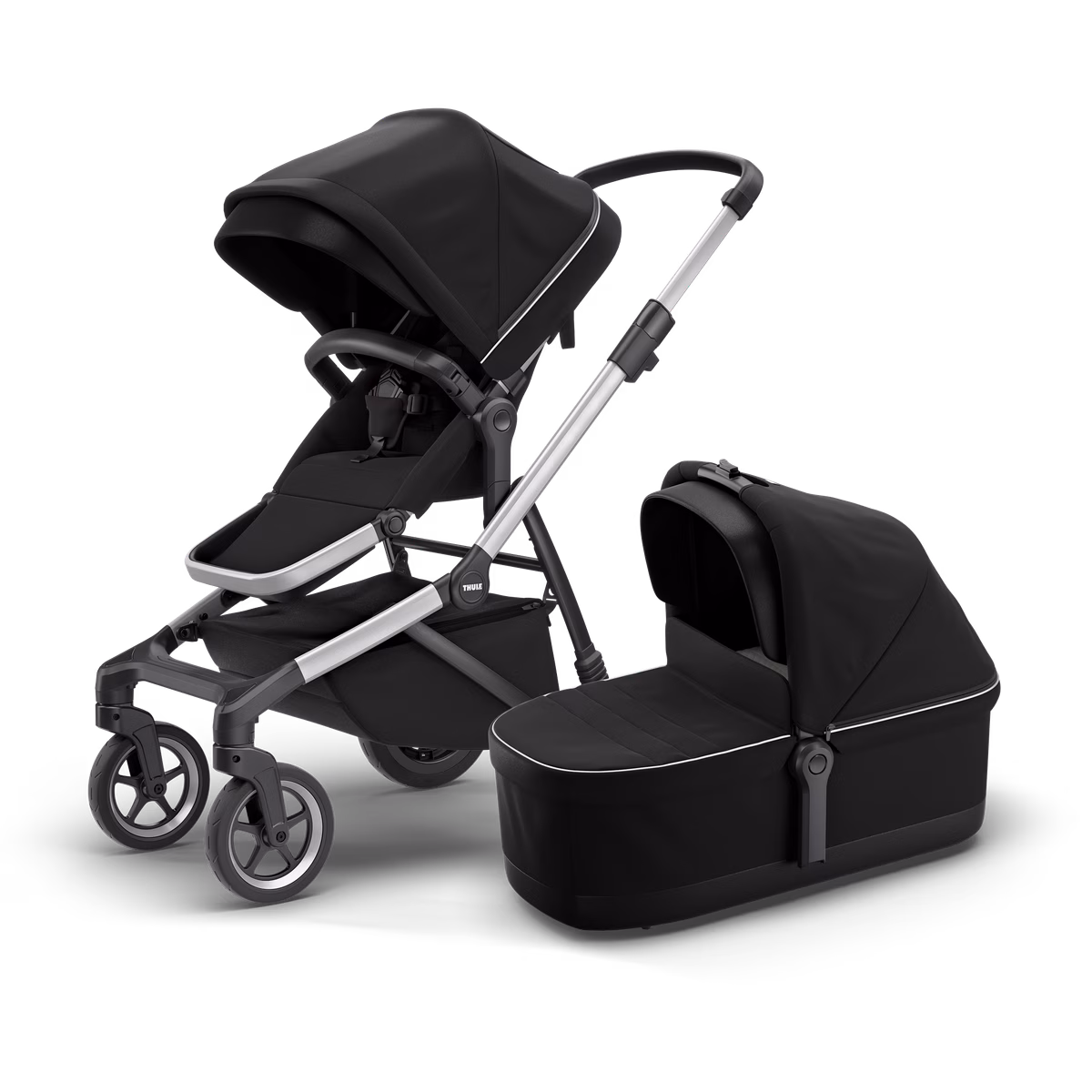 Thule Sleek
linnavanker alumiiniumi / sügavmus koos vankrikorviga sügavmusta