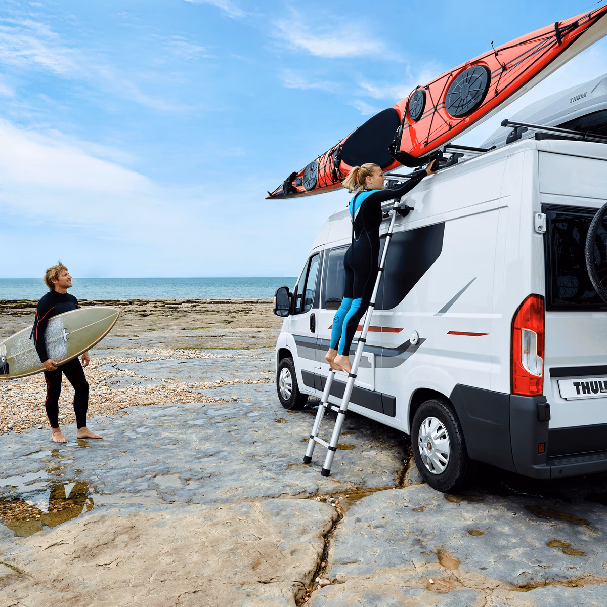 Thule Hullavator Pro
tõstetoega süstaraam alumiiniumi