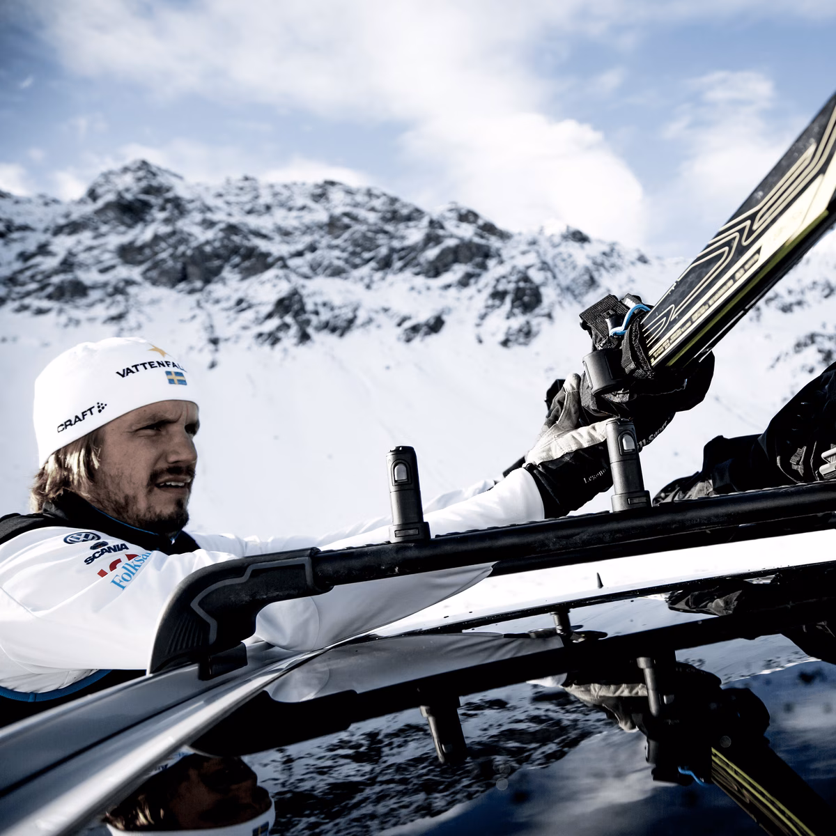Thule SkiClick
murdmaasuuskade raam must