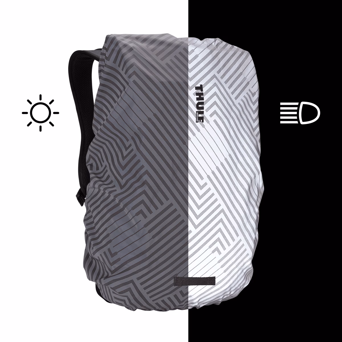 Thule backpack rain cover
universaalne seljakoti vihmakate hõbedane