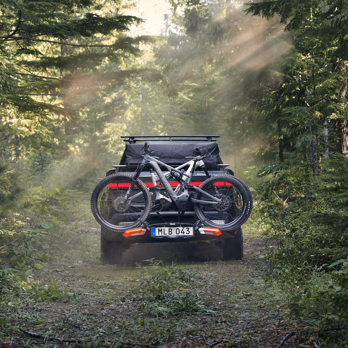 Thule Epos
kolmele jalgrattale mõeldud veokonksule paigaldatav platvorm rattahoidik kokkupandav