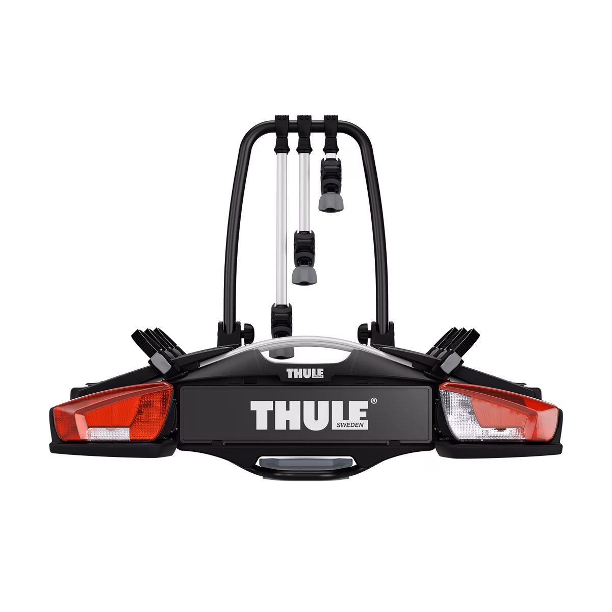 Thule VeloCompact F
3-le jalgrattale mõeldud veokonksule paigaldatav 13-pin platvorm rattahoidik süsteemile FIX4BIKE must / alumiiniumi