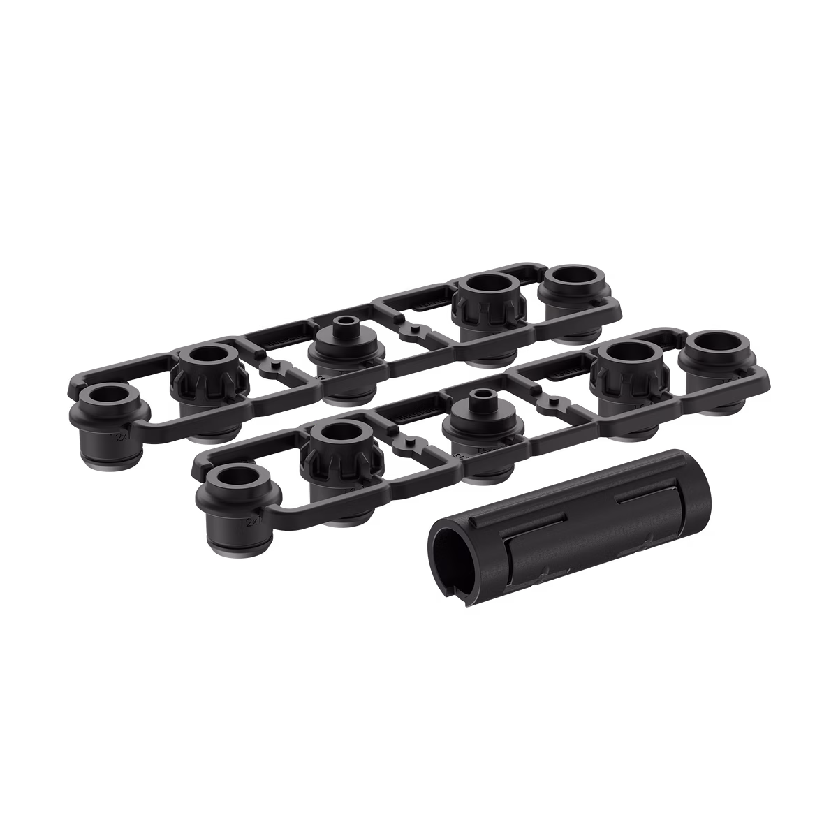 Thule FastRide 9-15mm axle adapter kit
9-15 mm telje adapteri komplekt must