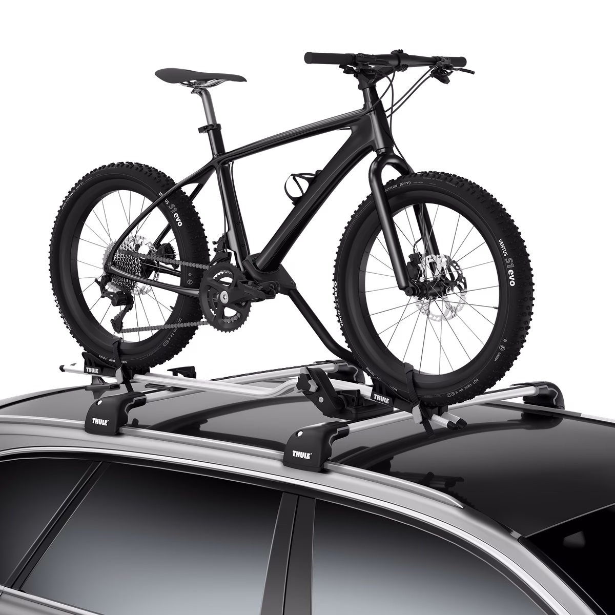 Thule ProRide fatbike adapter
laia teljevahega jalgratta adapter must