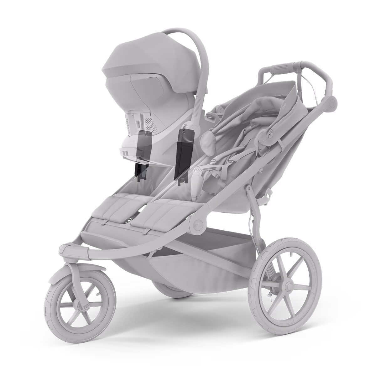 Thule Urban Glide 3 car seat adapter for Maxi-Cosi®
turvaistme adapter kahekohalise lapsevankri Maxi-Cosi® jaoks