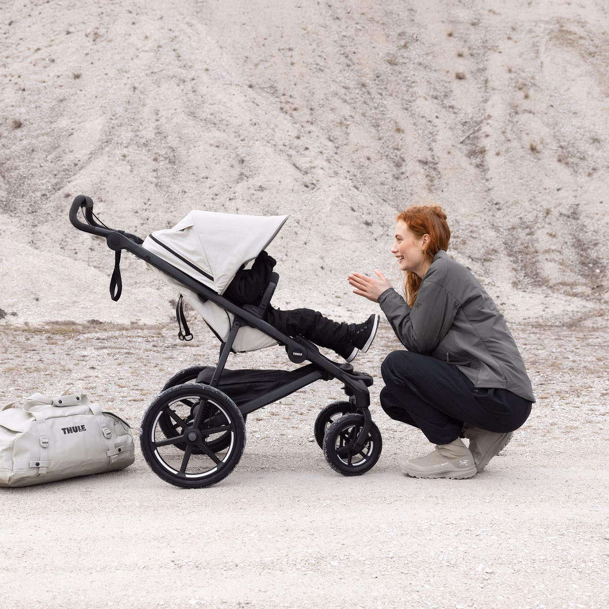 Thule Urban Glide 4-wheel
maastikukäru Must