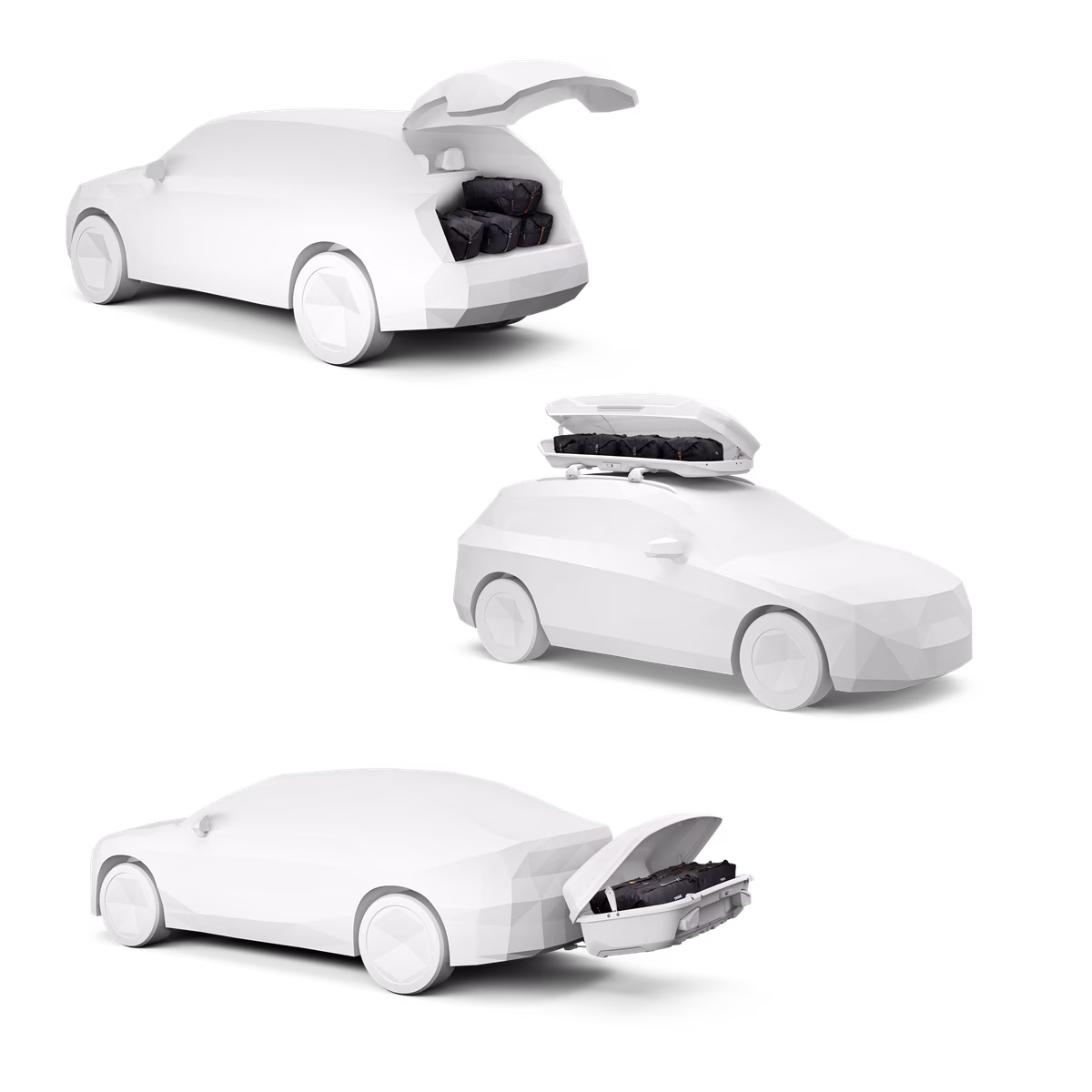 Thule GoPack duffel set
reisikott pagasiboksile, 4 tk komplektis