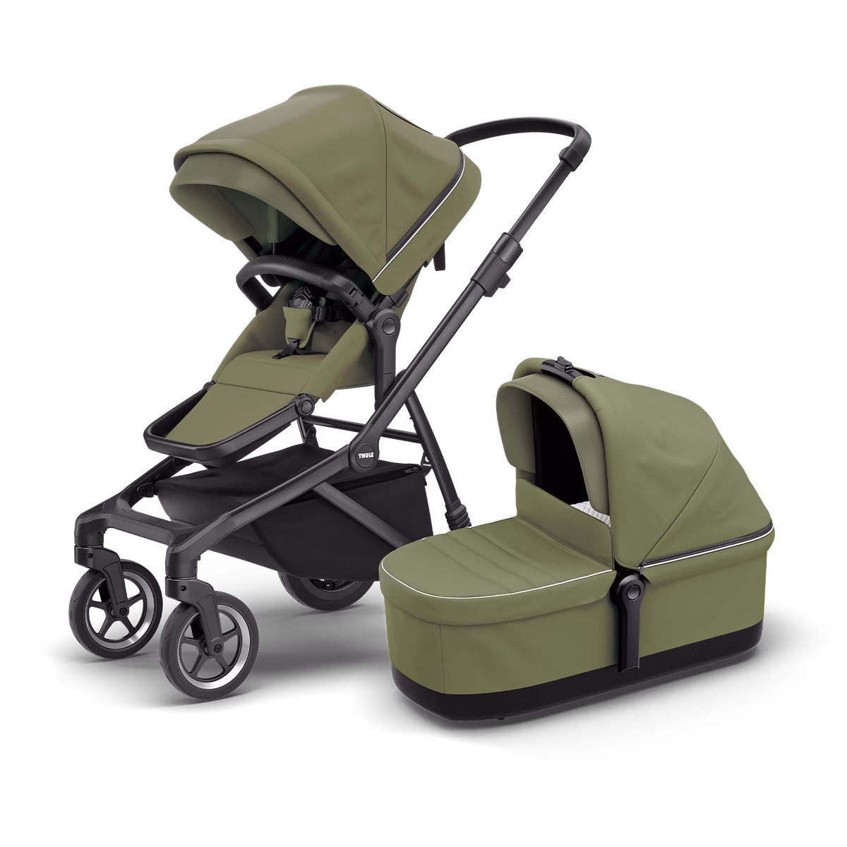 Thule Sleek
vankrikorviga linnakäru pehme roheline