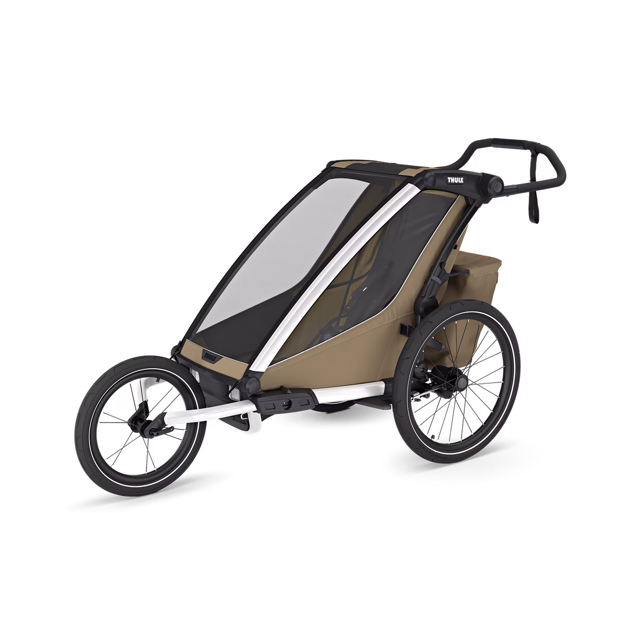 Thule Chariot Cross 2 single
1-kohaline universaalne jalgrattakäru faded khaki