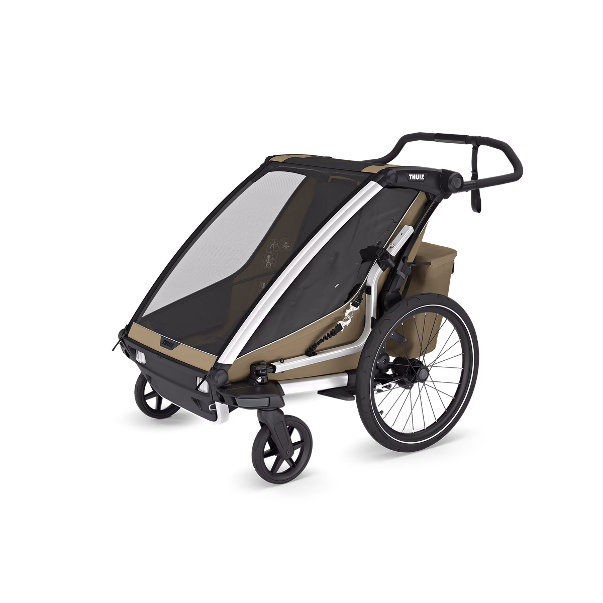 Thule Chariot Cross 2 double
1 või 2-kohaline universaalne jalgrattakäru faded khaki