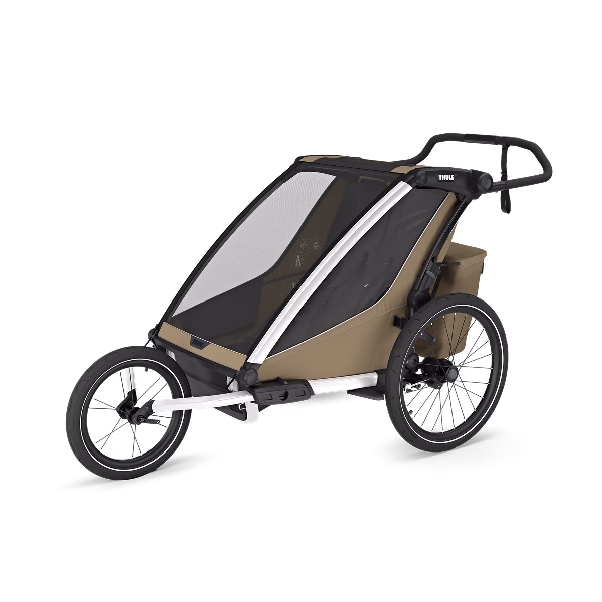 Thule Chariot Cross 2 double
1 või 2-kohaline universaalne jalgrattakäru faded khaki