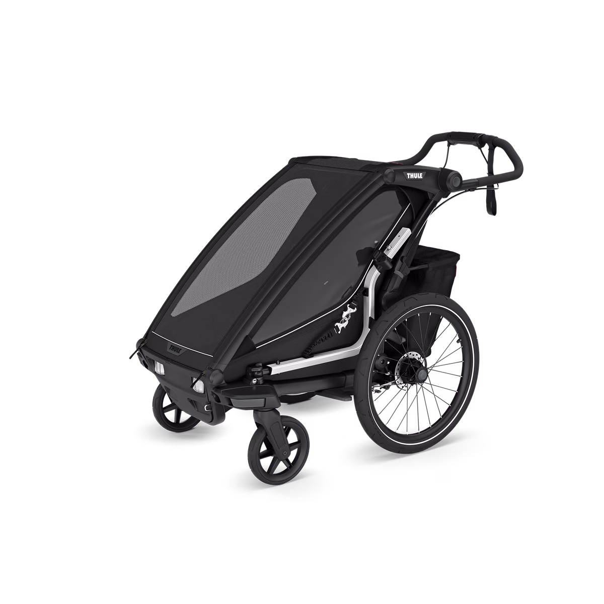 Thule Chariot Sport 2 single
1-kohaline universaalne jalgrattakäru must