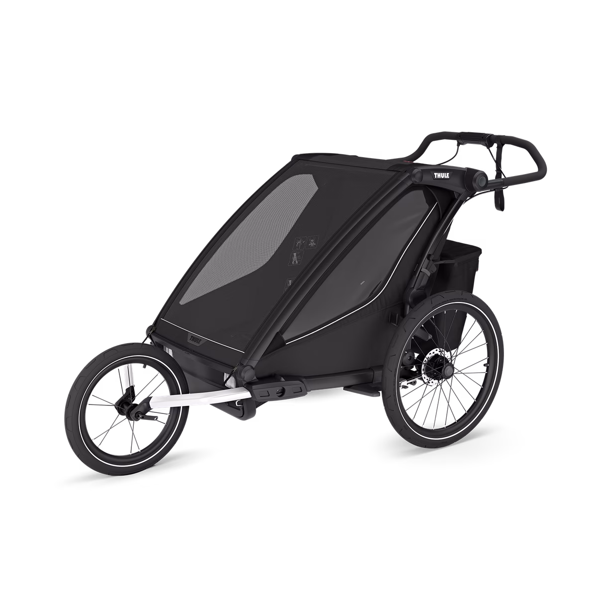 Thule Chariot Sport 2 double
1- või 2-kohaline universaalne jalgrattakäru must