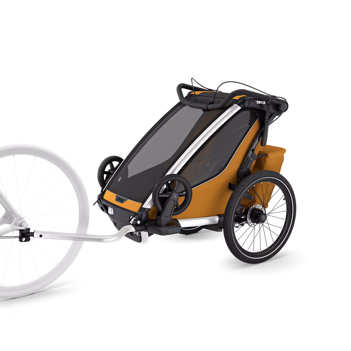 Thule Chariot Sport 2 single
1-kohaline universaalne jalgrattakäru loomulik kuld