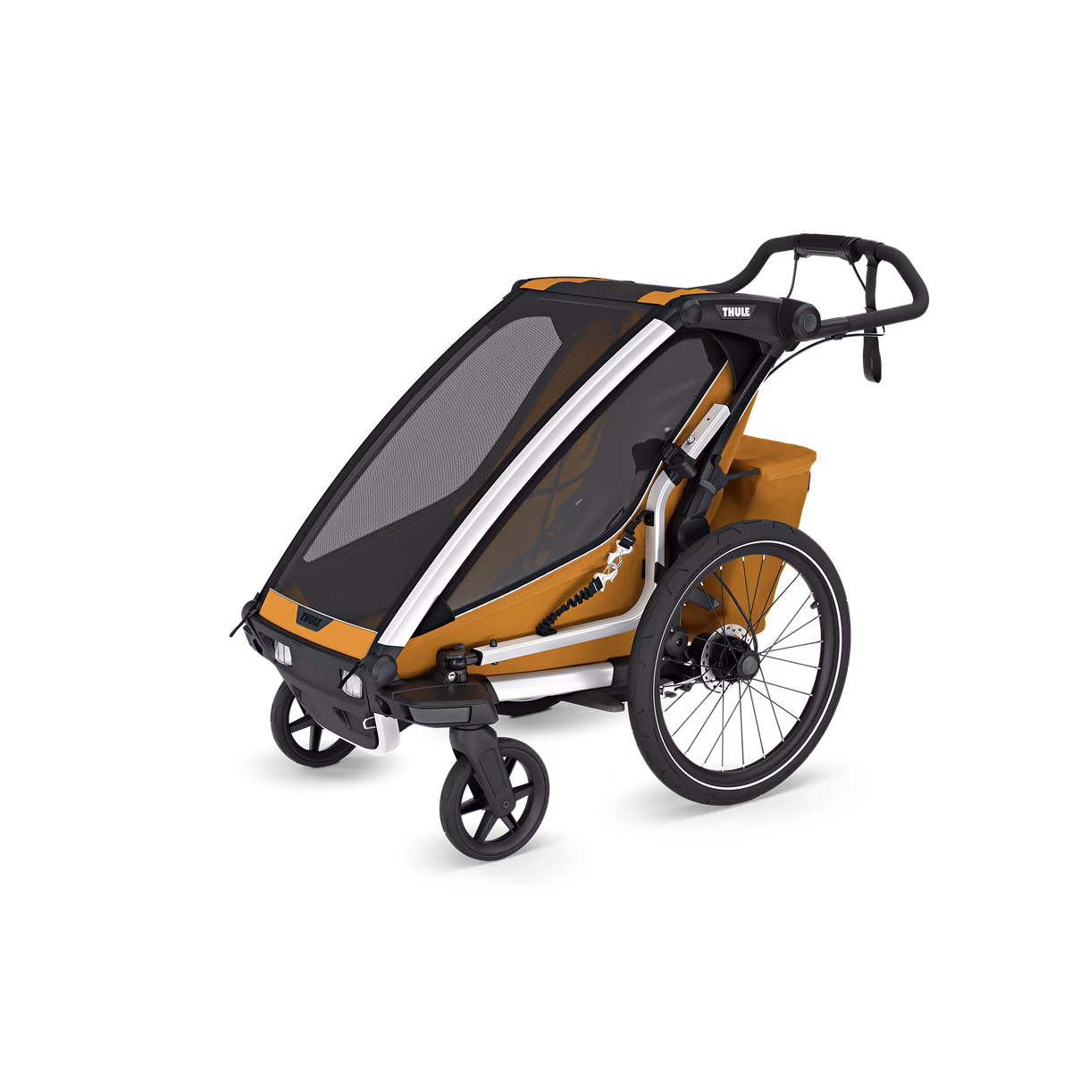 Thule Chariot Sport 2 single
1-kohaline universaalne jalgrattakäru loomulik kuld
