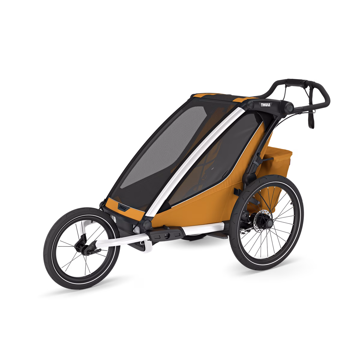 Thule Chariot Sport 2 single
1-kohaline universaalne jalgrattakäru loomulik kuld