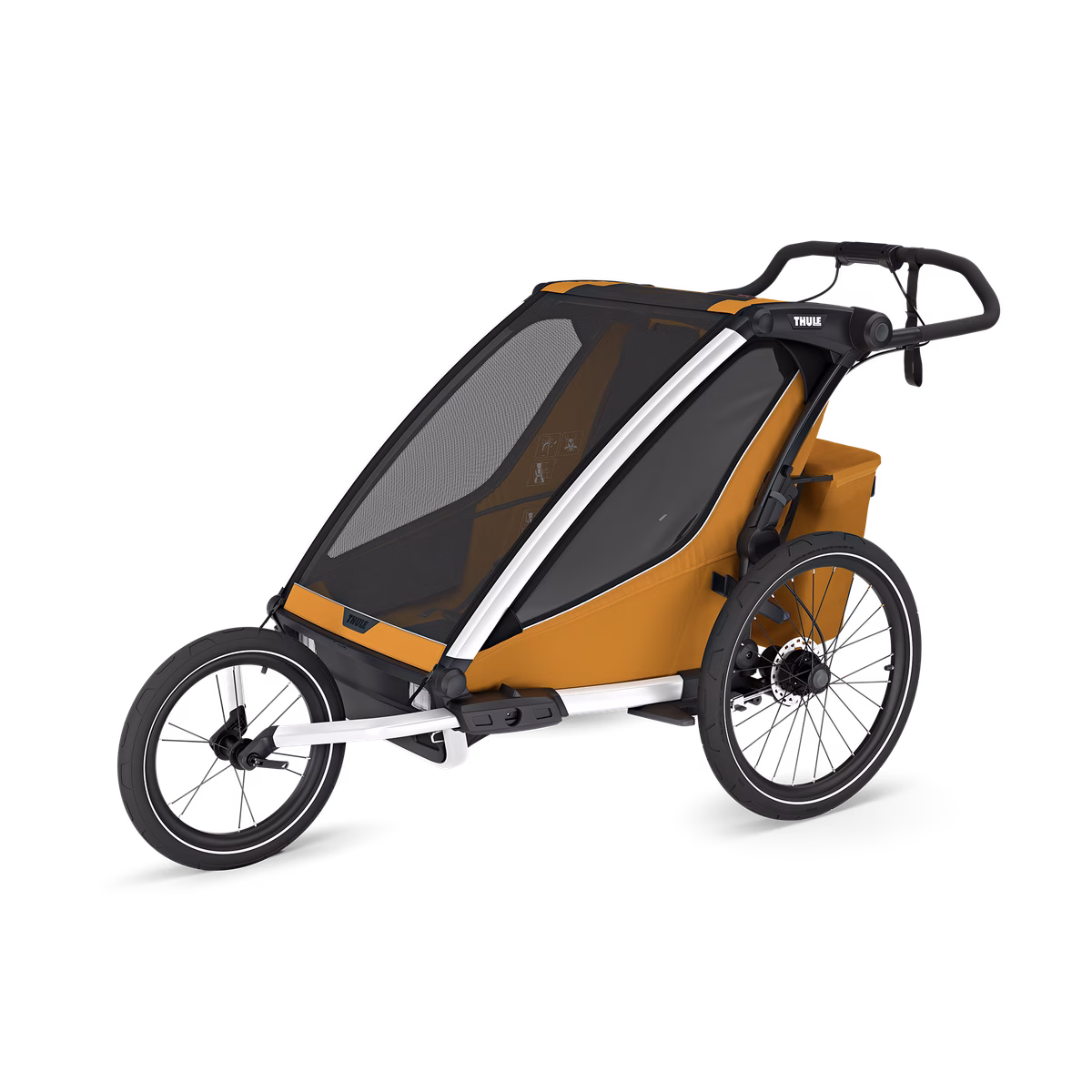 Thule Chariot Sport 2 double
1- või 2-kohaline universaalne jalgrattakäru loomulik kuld