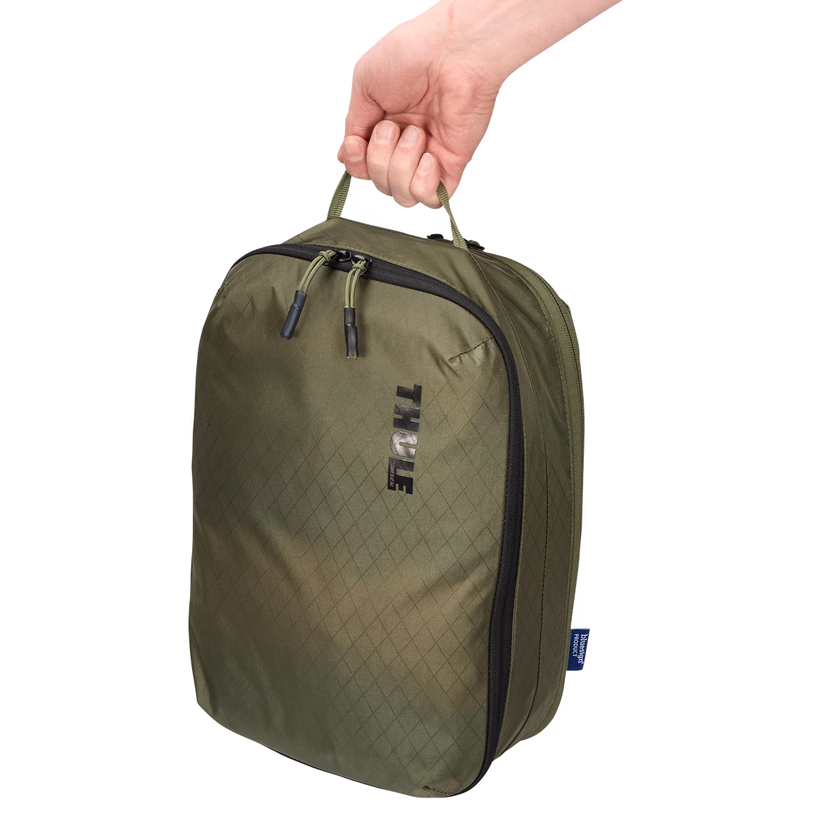 Thule clean/dirty packing cube
keskmine puhaste/mustade riiete pakkimiskuubik pehme roheline