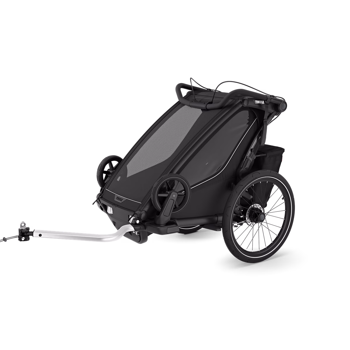 Thule Chariot Sport 2 single
1-kohaline universaalne jalgrattakäru must