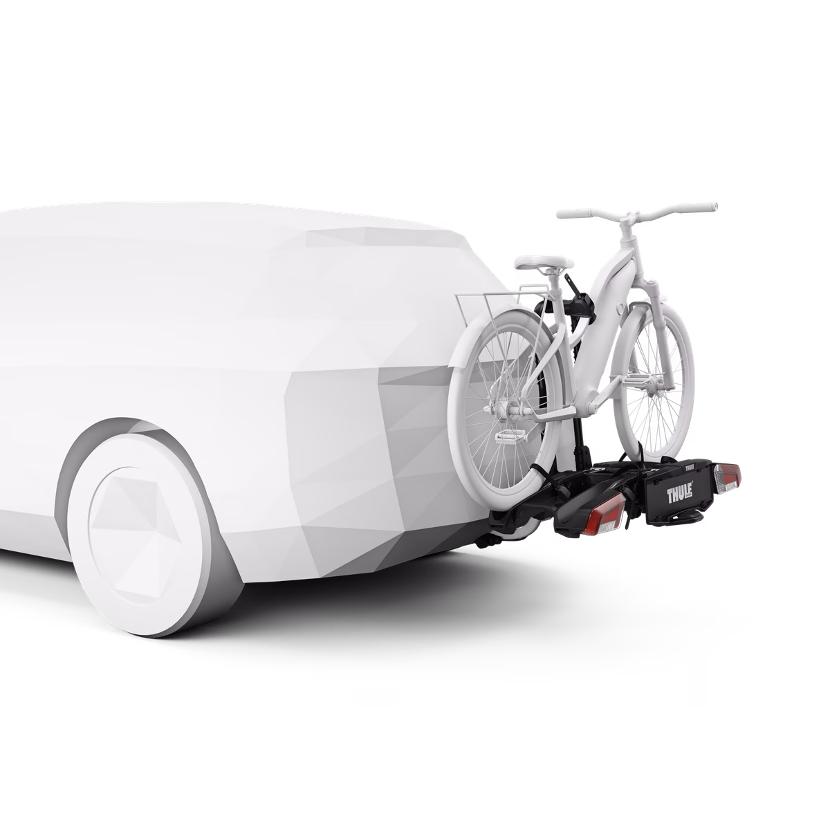 Thule EasyFold 3
kahele jalgrattale mõeldud veokonksule paigaldatav platvorm rattahoidik must