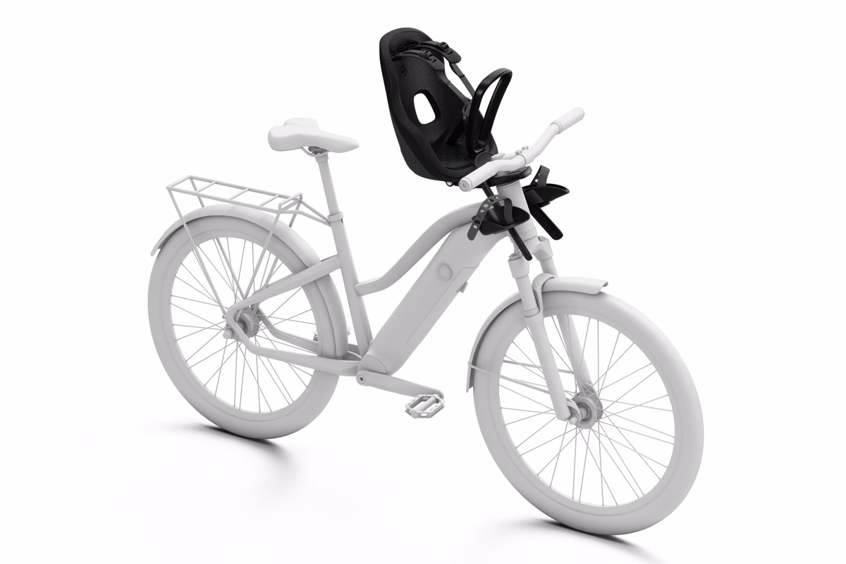 Thule Yepp Nexxt 2 mini
eesmine laste jalgrattatool kesköö must