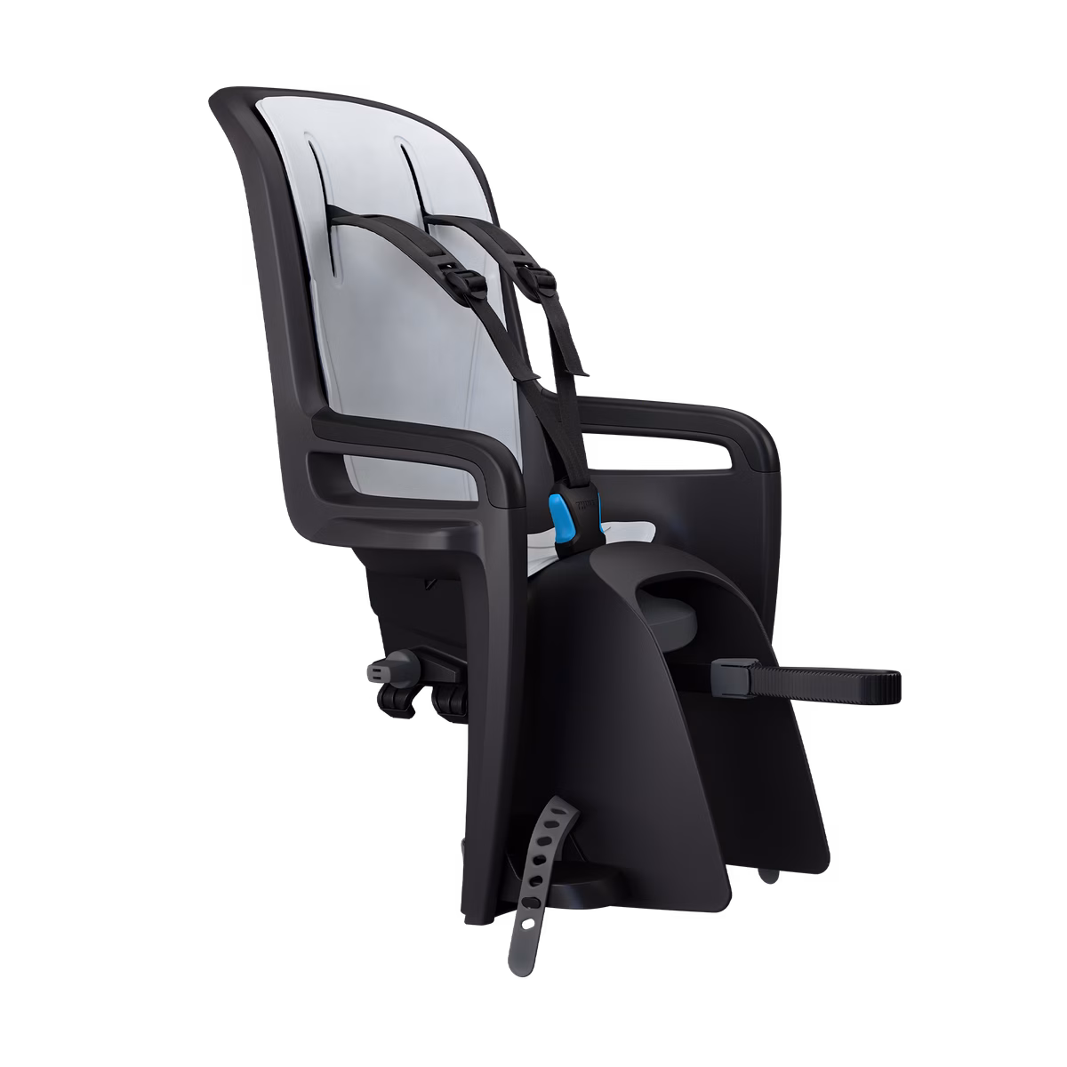 Thule RideAlong 2 rack mount
pakiraamile paigaldatav, kallutatav laste jalgrattatool tumehall