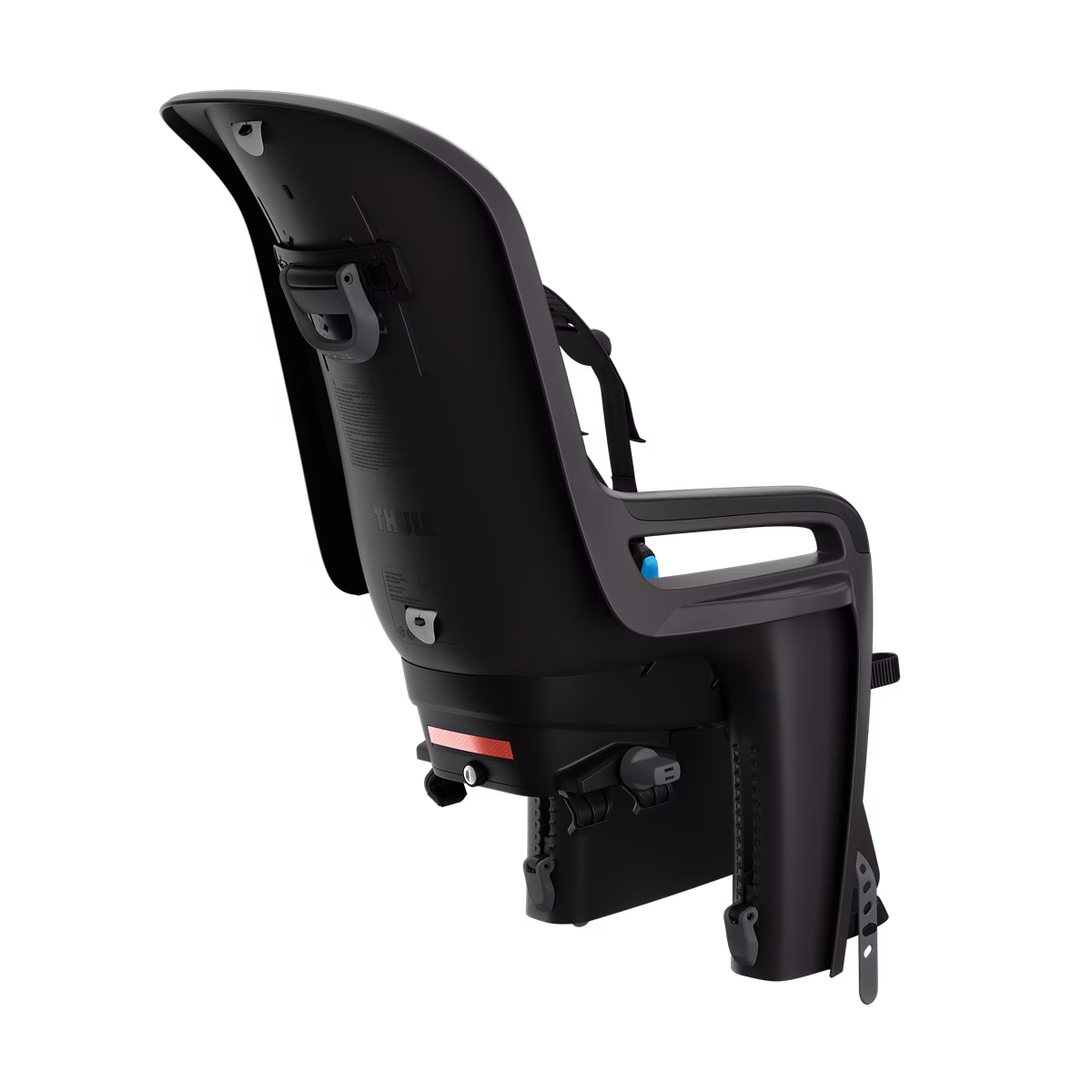 Thule RideAlong 2 rack mount
pakiraamile paigaldatav, kallutatav laste jalgrattatool tumehall