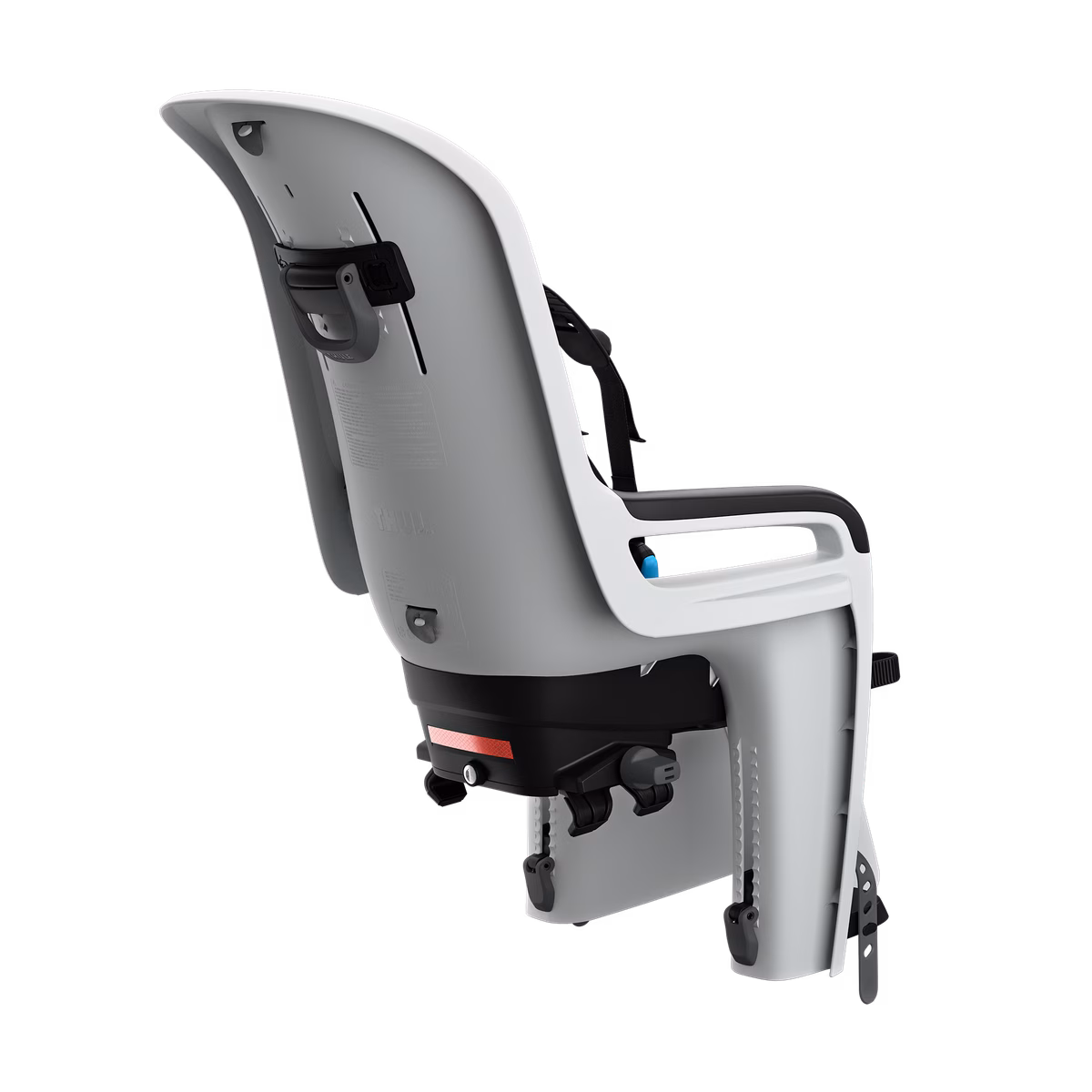 Thule RideAlong 2 rack mount
raamile kinnitatav, kallutatav laste jalgrattatool helehall