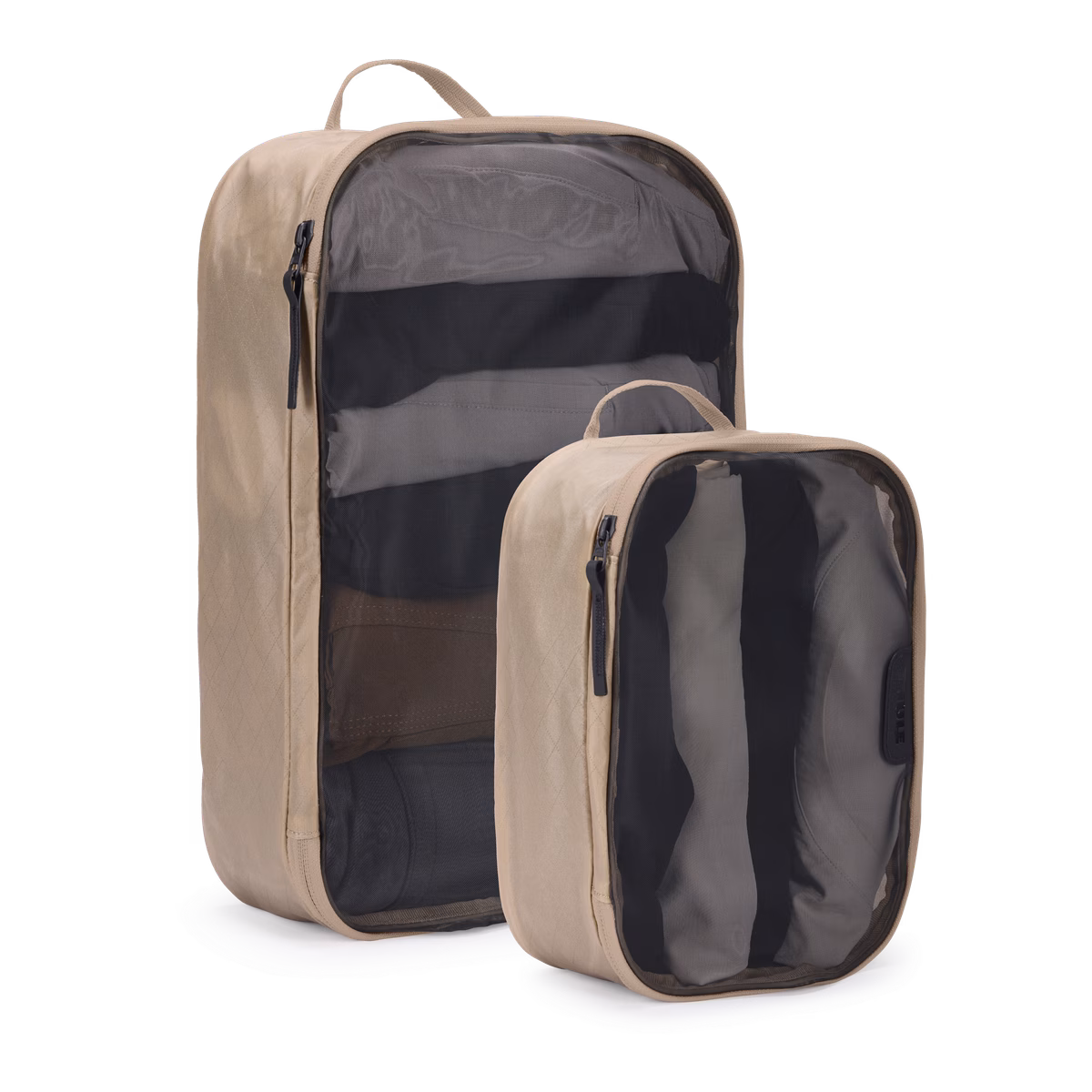Thule packing cube set
komplekt, mis sisaldab 1 keskmist pakkimiskuubikut ja 1 väikest pakkimiskuubikut beež