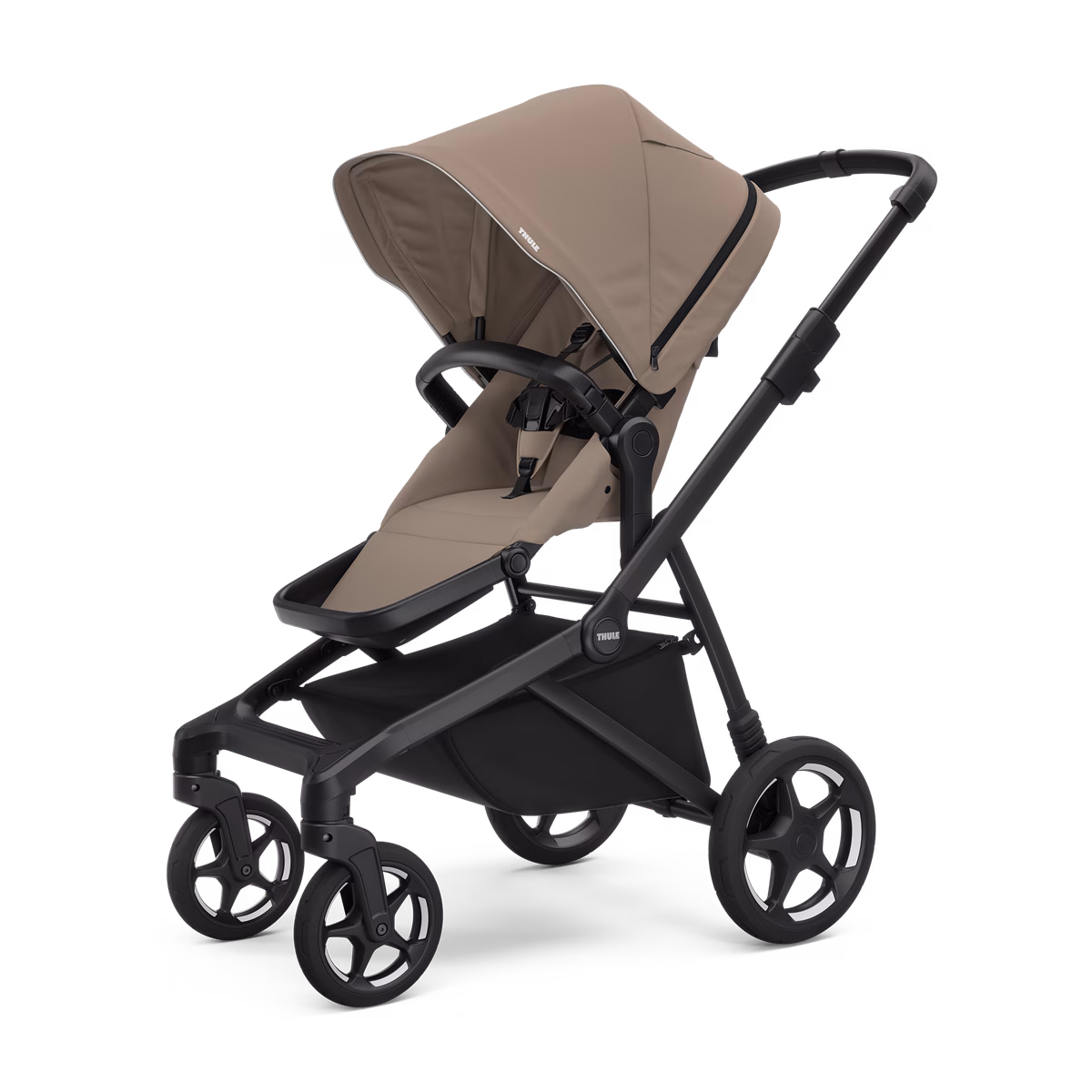 Thule Sleek 2
kohandatav käru tuhmpruun mustal