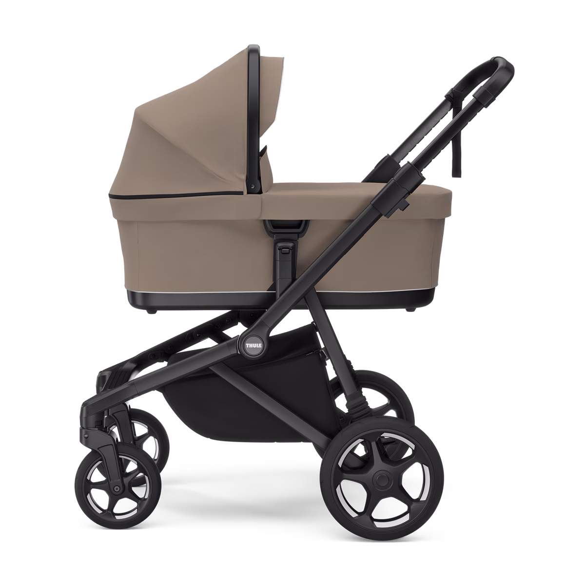 Thule Sleek 2 bundle
kohandatav jalutuskäru komplekt tuhmpruun mustal