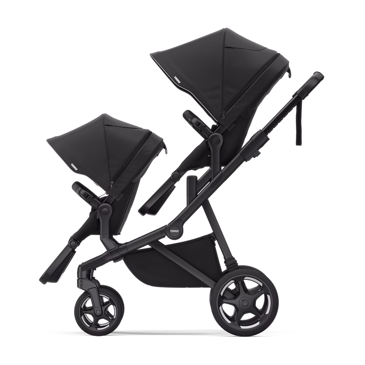 Thule Sleek 2
kohandatav käru must mustal