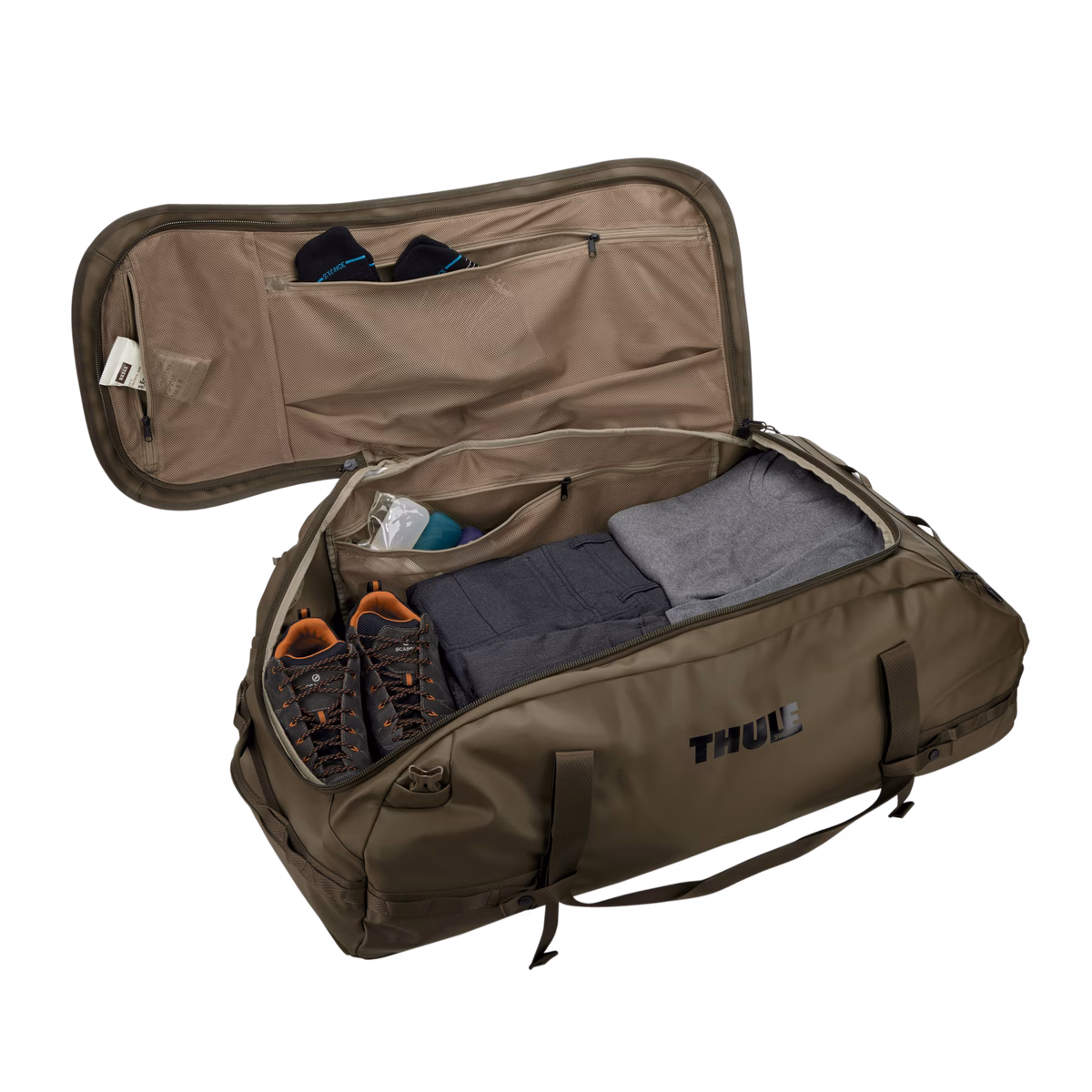 Thule Chasm
130L reisikott, tume khaki