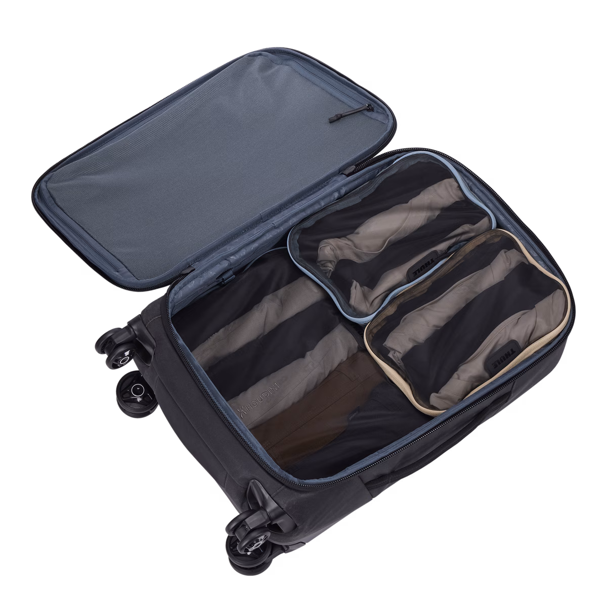 Thule packing cube set
komplekt, mis sisaldab 1 keskmist pakkimiskuubikut ja 1 väikest pakkimiskuubikut tiigihall