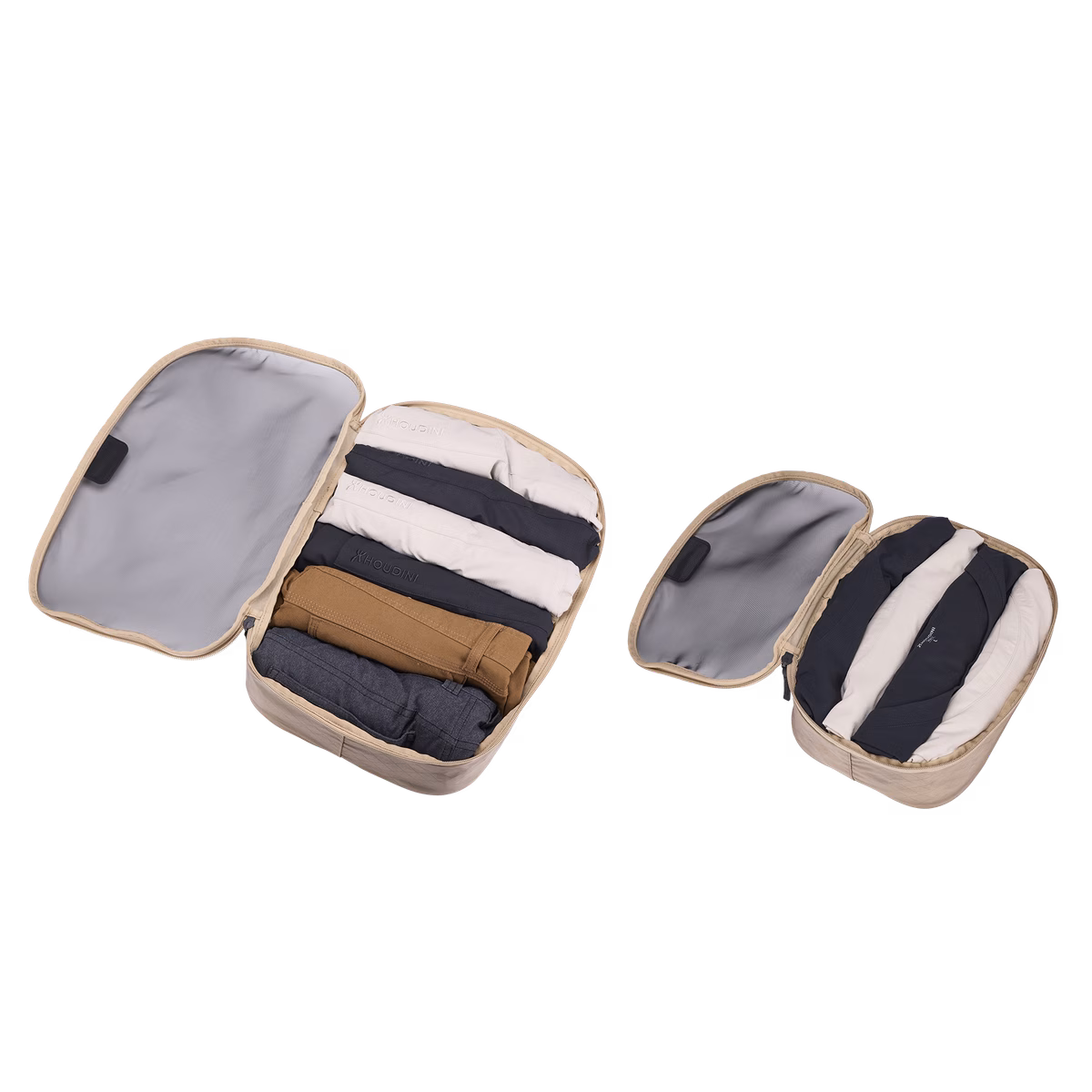 Thule packing cube set
komplekt, mis sisaldab 1 keskmist pakkimiskuubikut ja 1 väikest pakkimiskuubikut beež