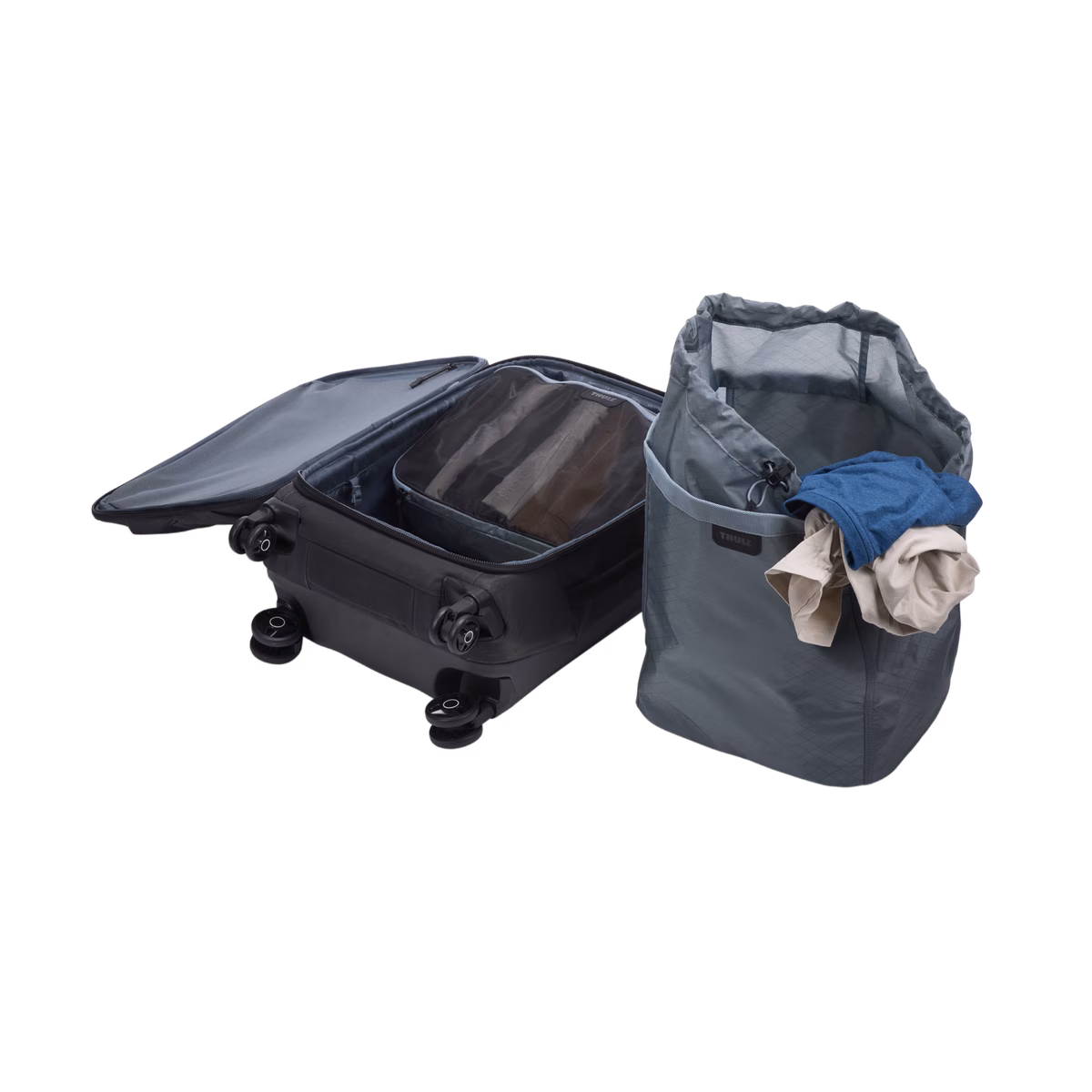 Thule packable laundry bag
pakitav pesukott reisimiseks tiigihall