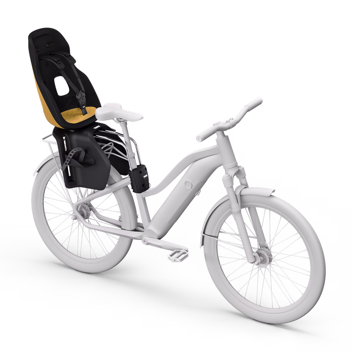 Thule Yepp Nexxt 2 maxi frame mount
raamile paigaldatav jalgratta lasteiste läikiv kollane